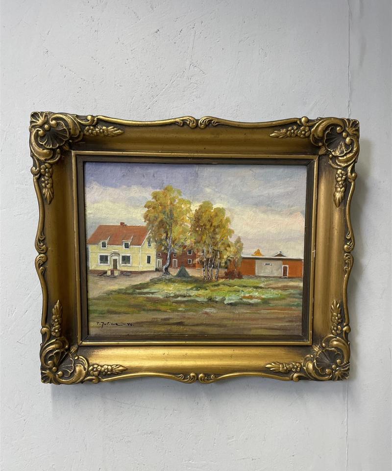 Taulu maisemamaalaus, T Jutila -40