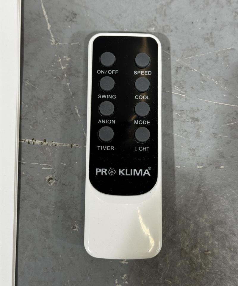 Pro Klima ilmastointilaite, valkoinen