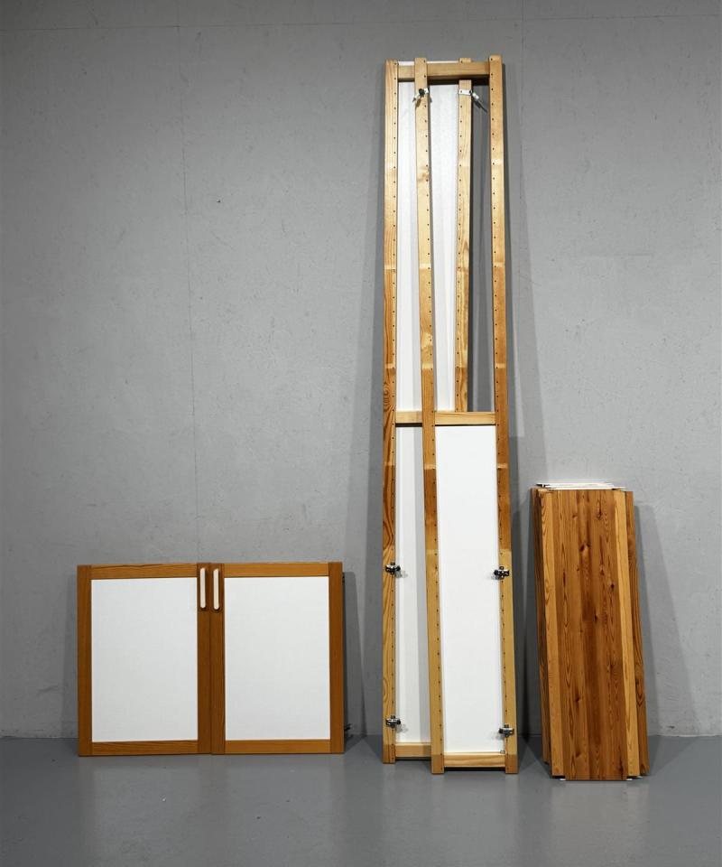 Lundia Classic hyllykkö 100x30x248 ja lisäosat