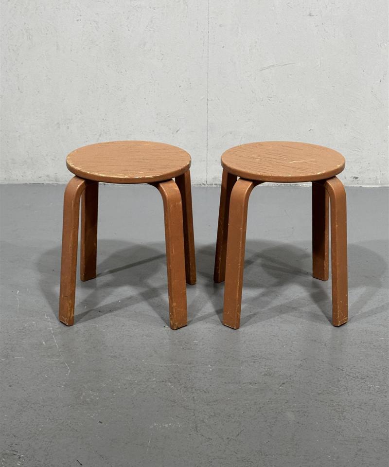 Jakkarat puu ruskea (2 kpl)