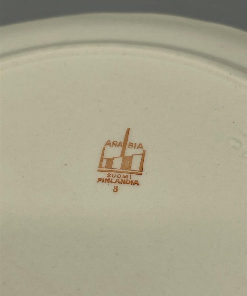 Arabia kahviastiat 14-osaa, piippuleima