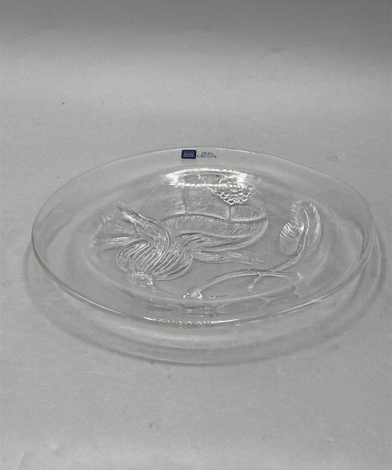 Arabia Finn Crystal Pioni lautanen 6kpl, Oiva Toikka