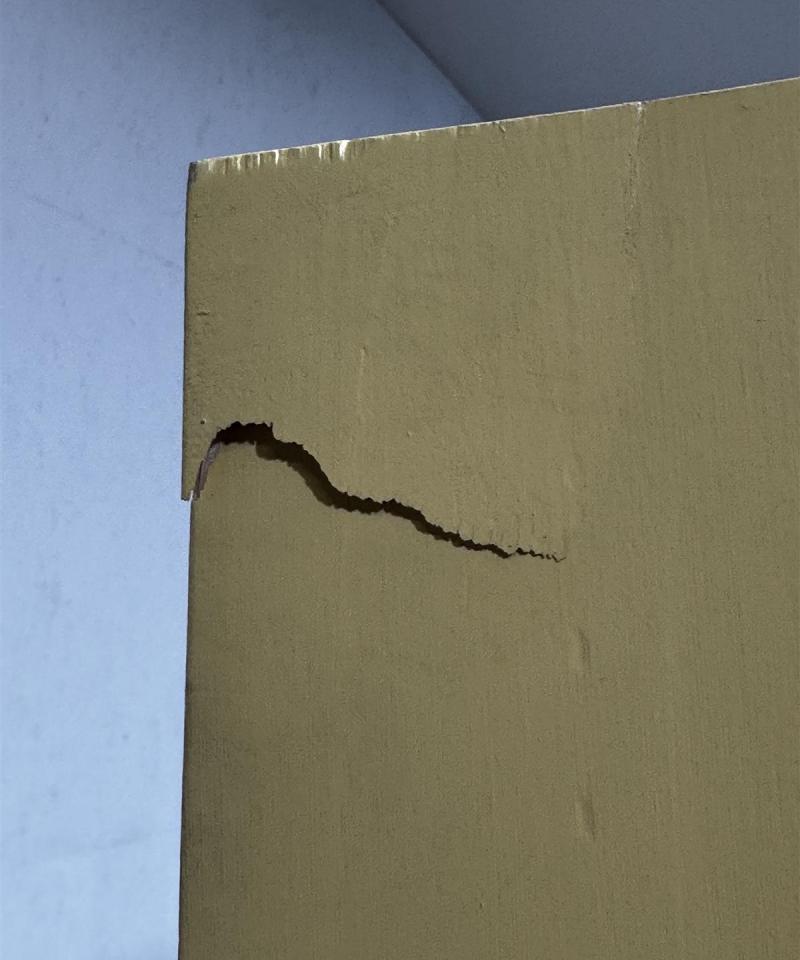 Vintage 70-luku lipasto keltainen