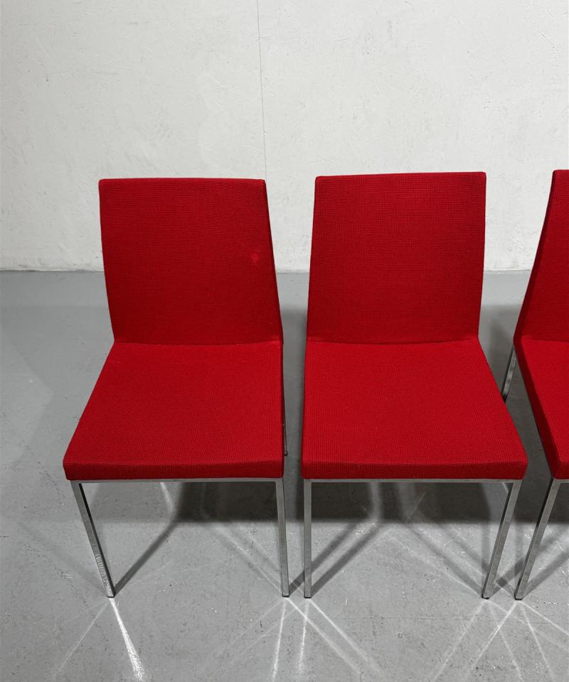 Bross tuolit puna-kromi (4 kpl)