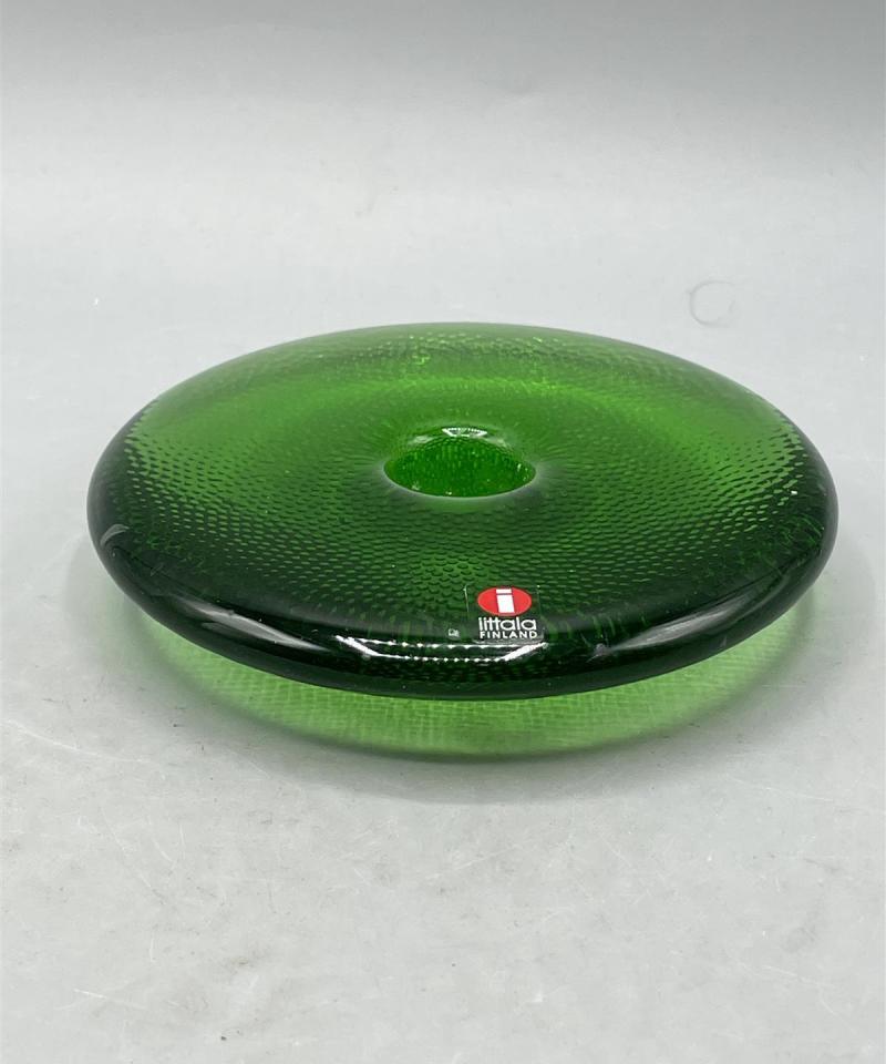Iittala Nappi kynttilänjalka vihreä 2kpl, Markku Salo
