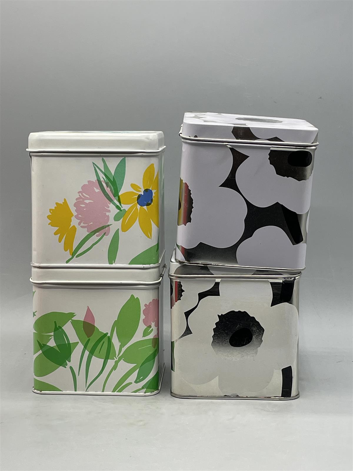 Marimekko peltipurkki setti 12-osaa