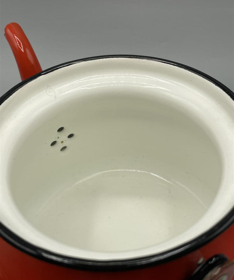 Finel Punahilkka kahvipannu, Raija Uosikkinen