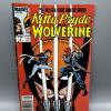 Vintage 1980-luvun sarjakuva Kitty Pryde and Wolverine