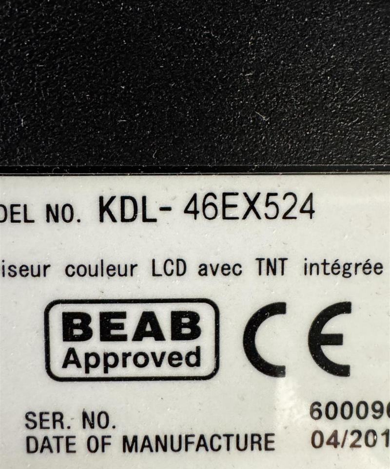 Sony KDL-46EX524 televisio