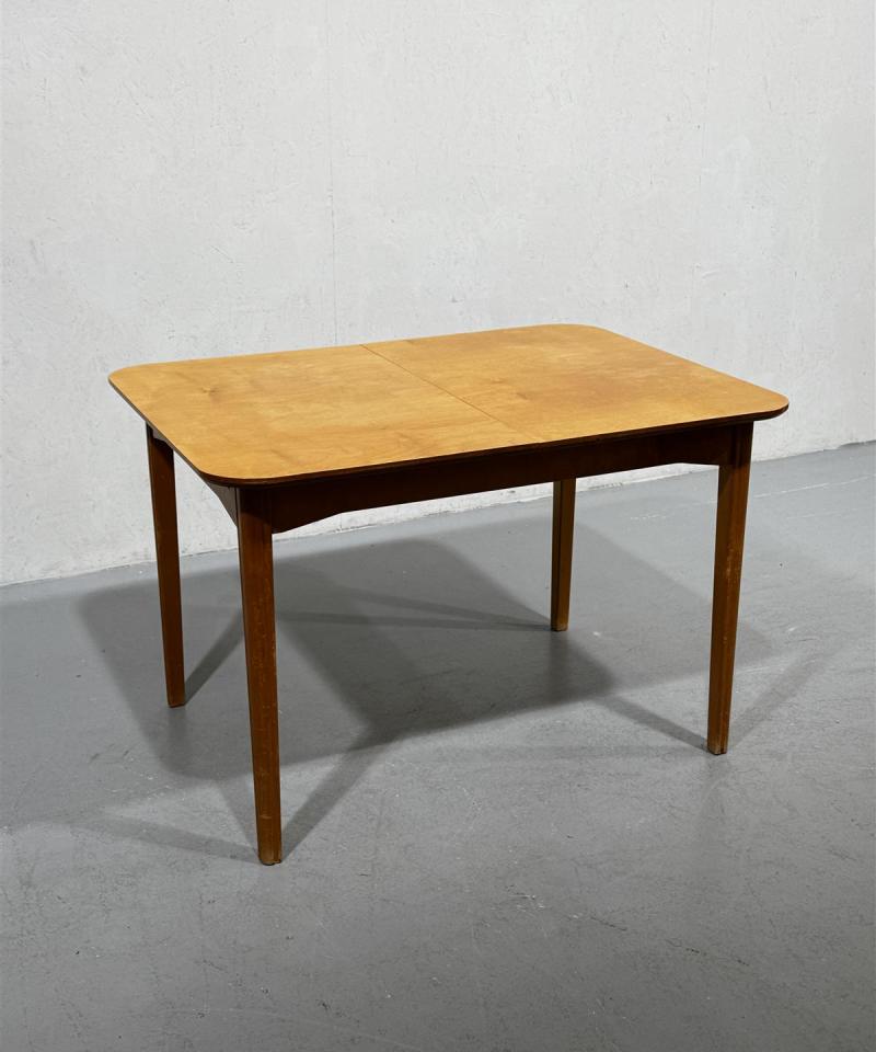 Vintage 60-luku ruokapöytä 114x85 jatkettava