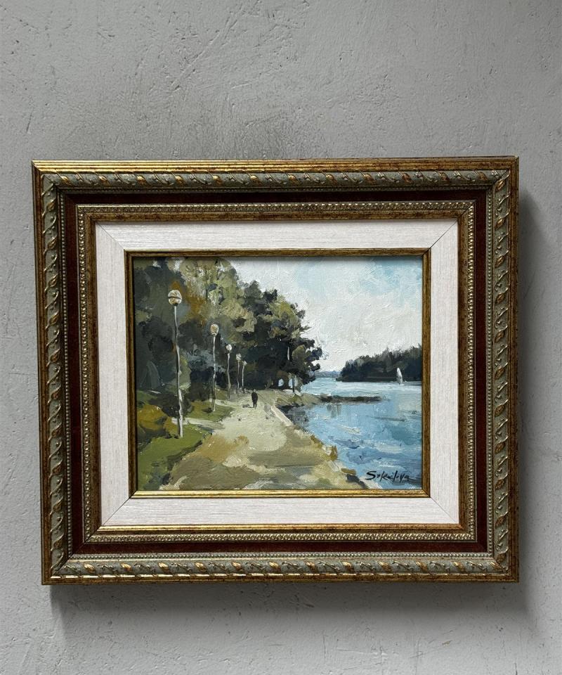 Taulu maisemamaalaus Lisa Sokolova