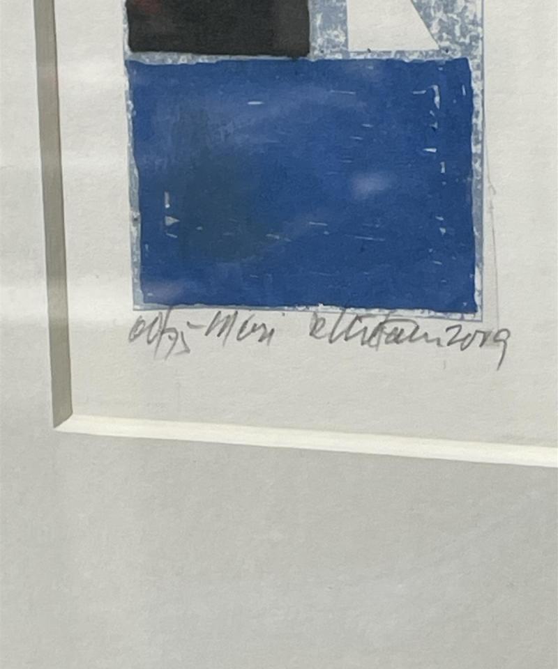 Taulu ”Meri” litografia, Reino Hietanen