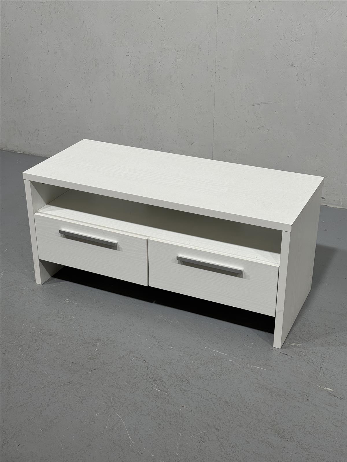 TV-taso valkoinen 98cm