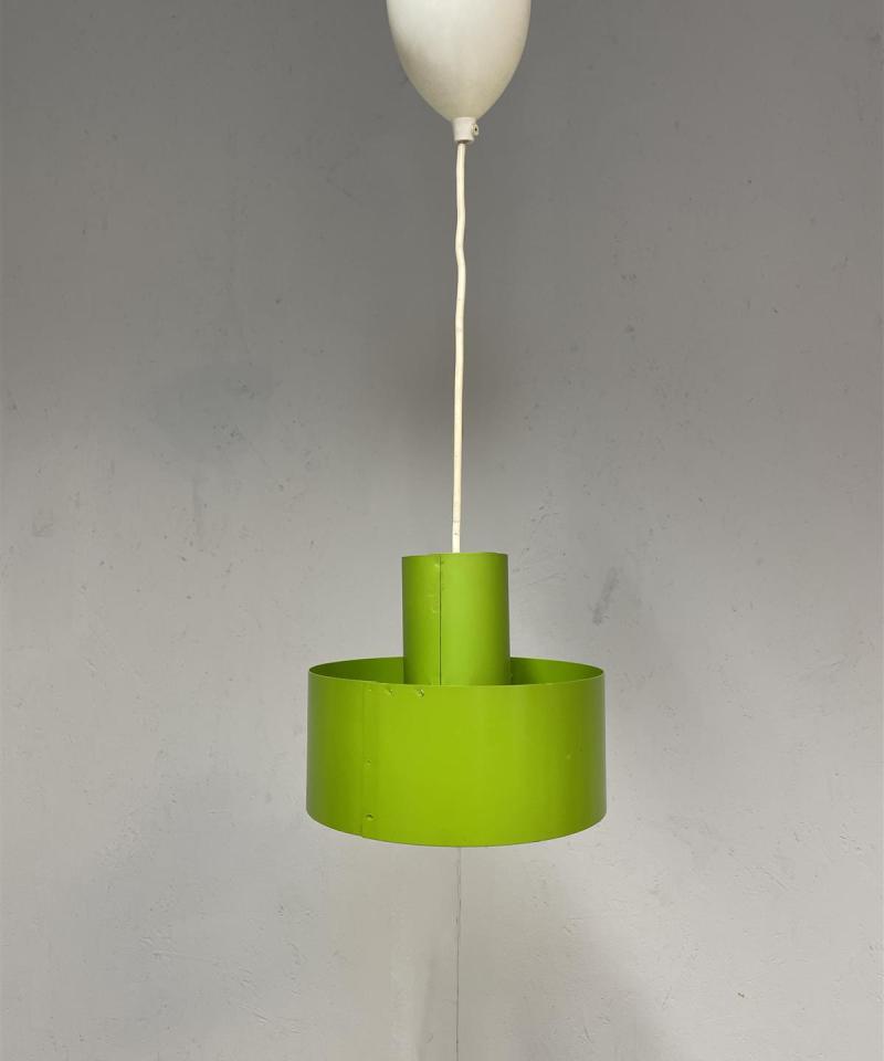 Retro kattovalaisin metalli vihreä