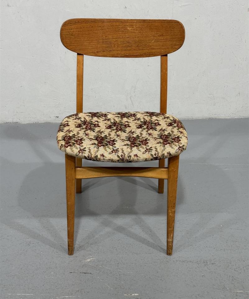 Vintage 60-luku tuoli puu