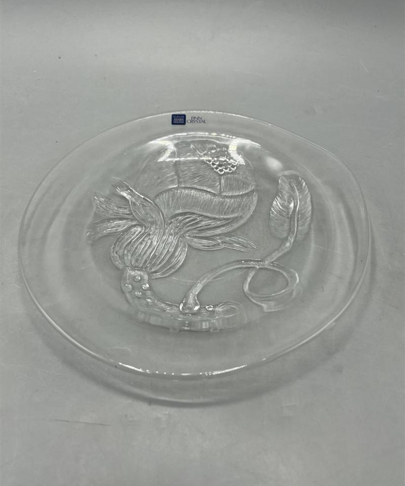 Arabia Finn Crystal Pioni lautanen 6kpl, Oiva Toikka