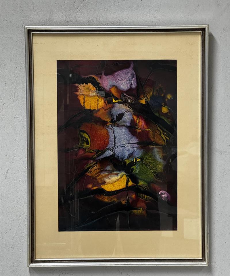 Taulu abstrakti maalaus signeeraamaton