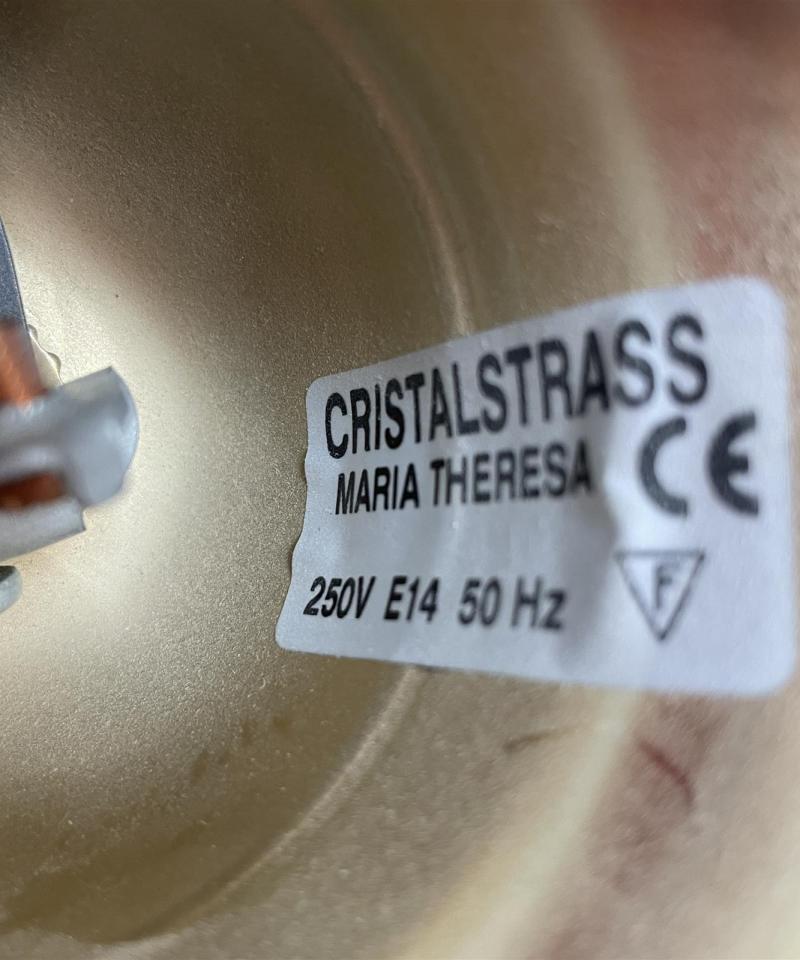 Kristallikruunu Maria Theresa 8-valopistettä