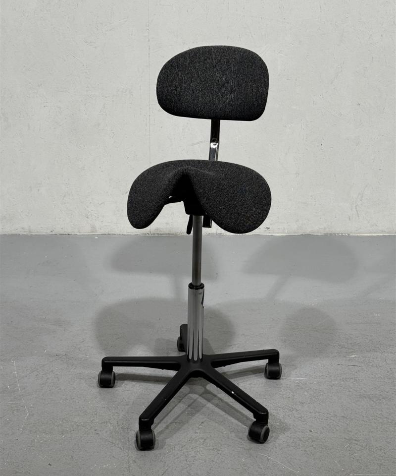 Stepsit satulatuoli, harmaa