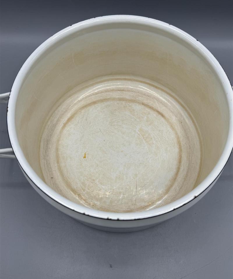 Finel Emaloitu kattila valkoinen