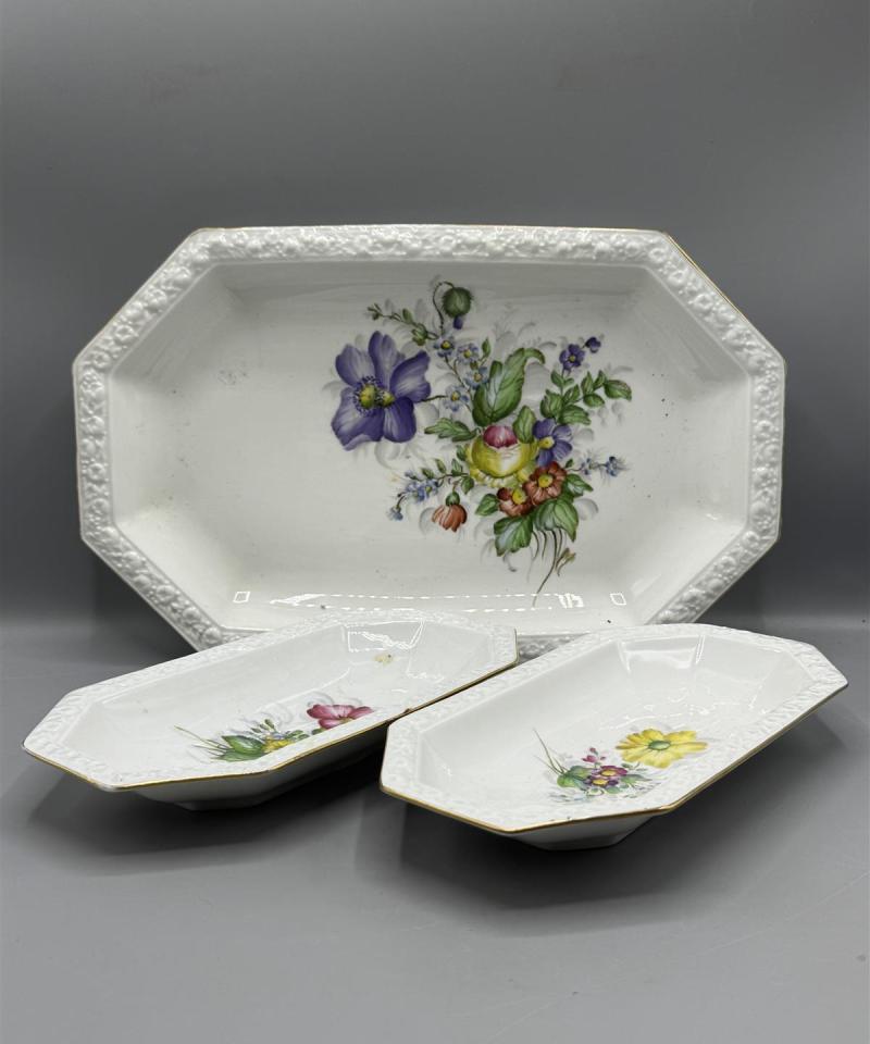 Rosenthal tarjoiluvadit (3kpl)