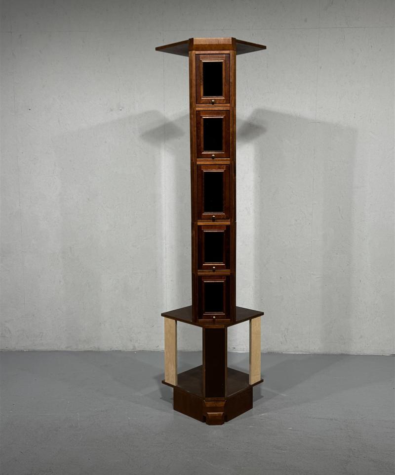 Billnäs kulma kirjahylly moduuleista