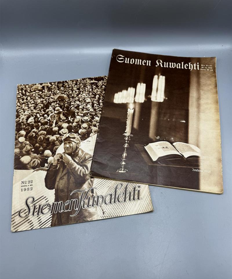 Vintage Suomen Kuvalehti (2 kpl)