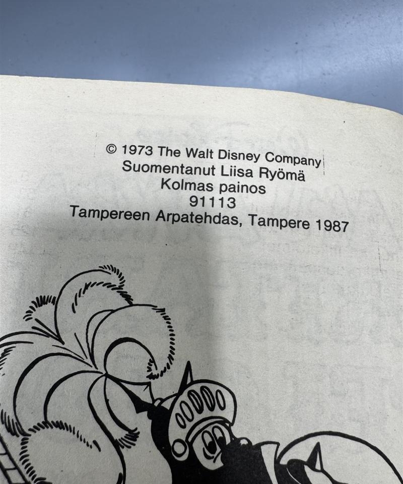 Aku Ankka taskukirja nro 13, 4. painos