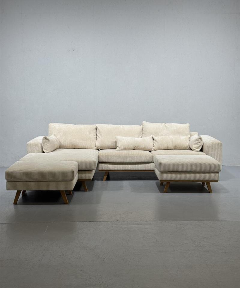 Scandinavian choice Copenhagen 5-istuttava sohva, vakosametti