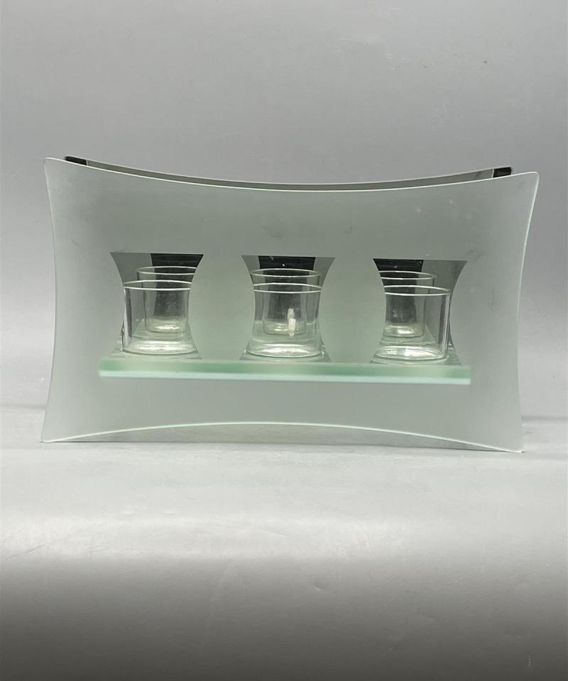 PartyLite kynttelikkö lasi