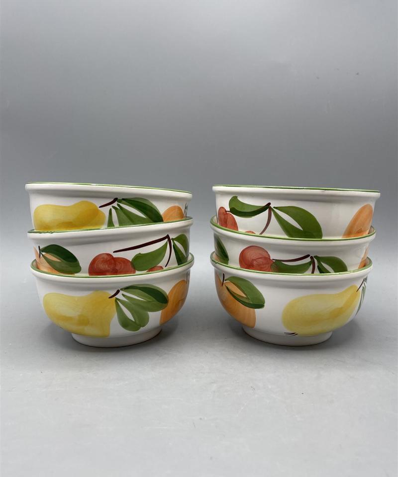 ENO käsinmaalattu kannu ja kulhot 6kpl