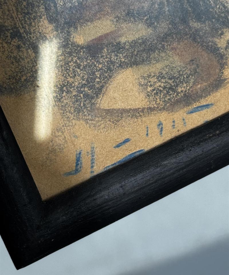 Taulu piirros kehystetty JL 1915