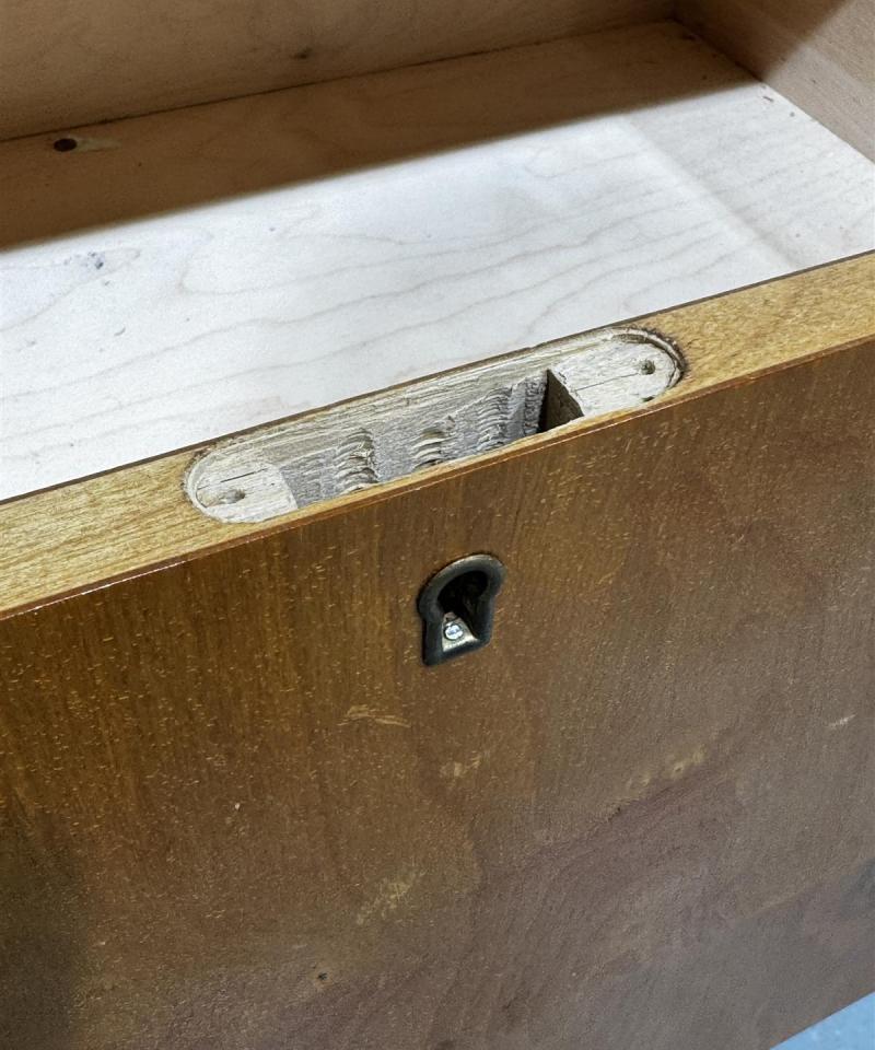 Vintage Asko lipasto puu