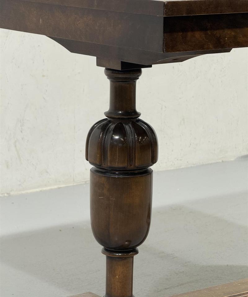 Vintage biedermeier pöytä puu 110cm