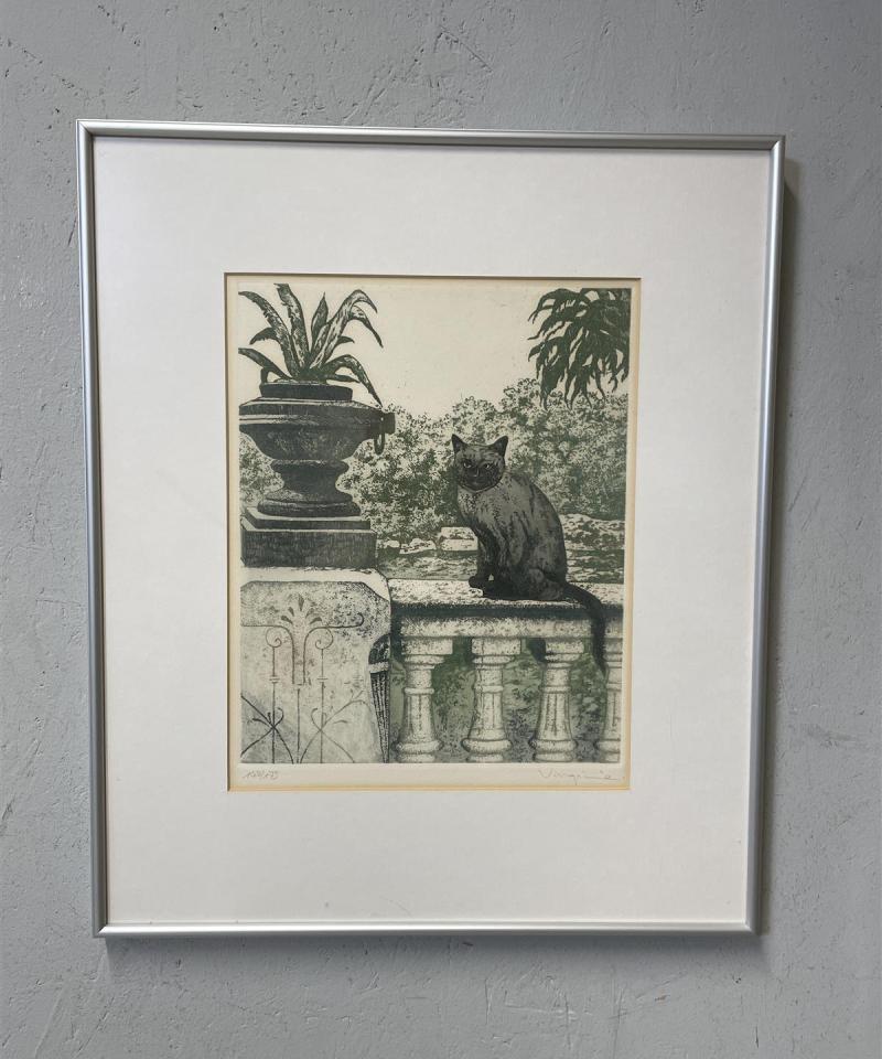 Taulu Kissa Grafiikkateokset 2kpl, Virginia Hidalgo