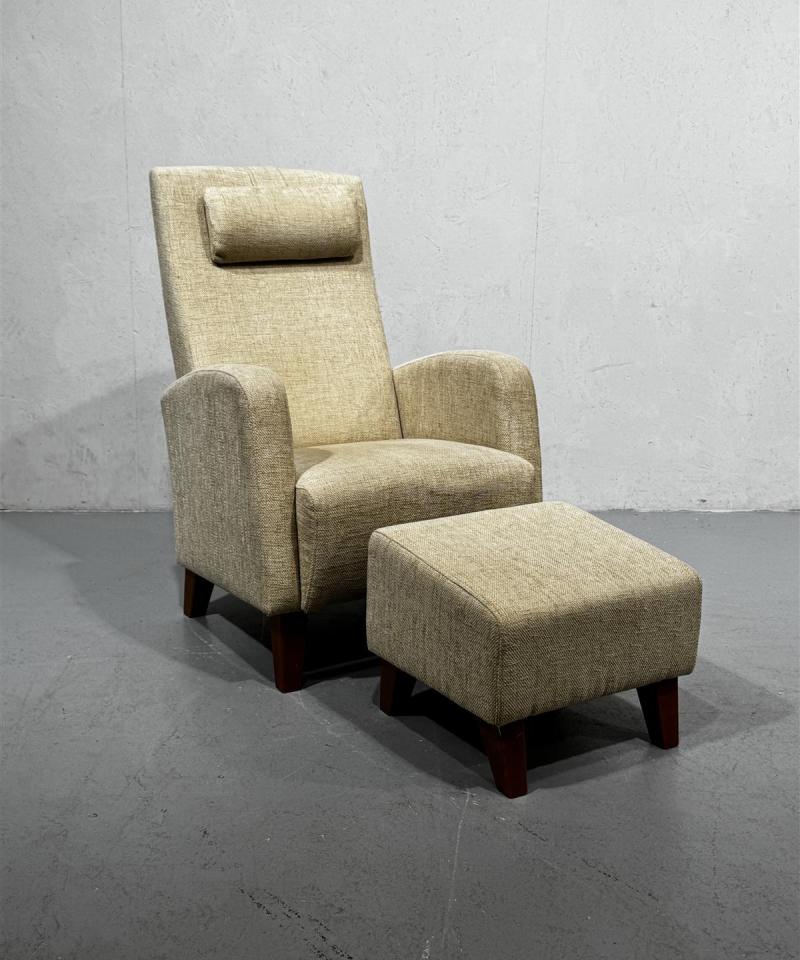 Nojatuoli ja rahi, beige