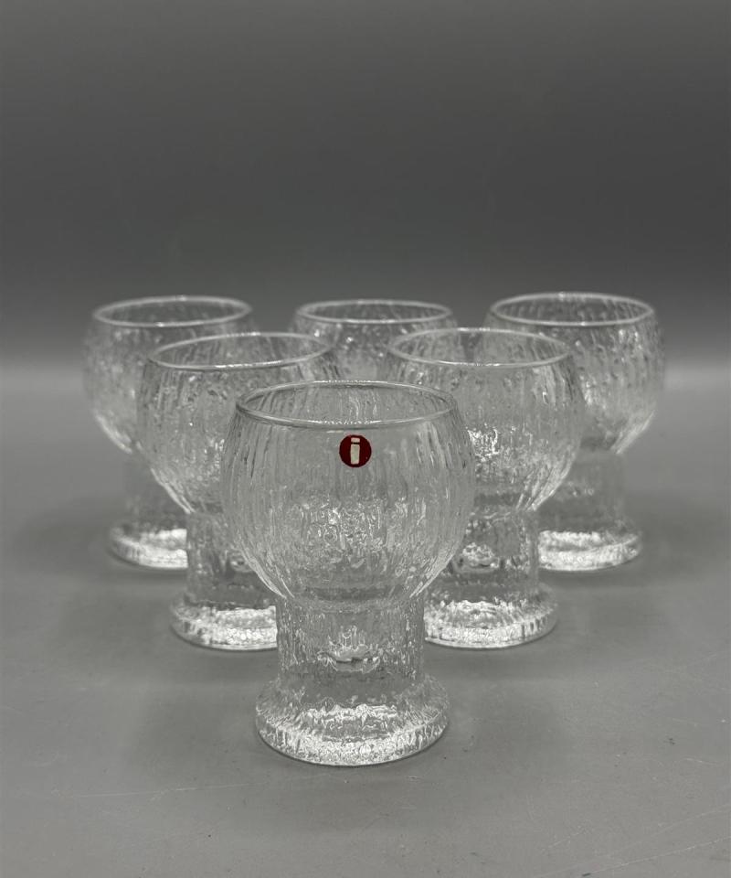Iittala kekkerit pienet lasit (6kpl)