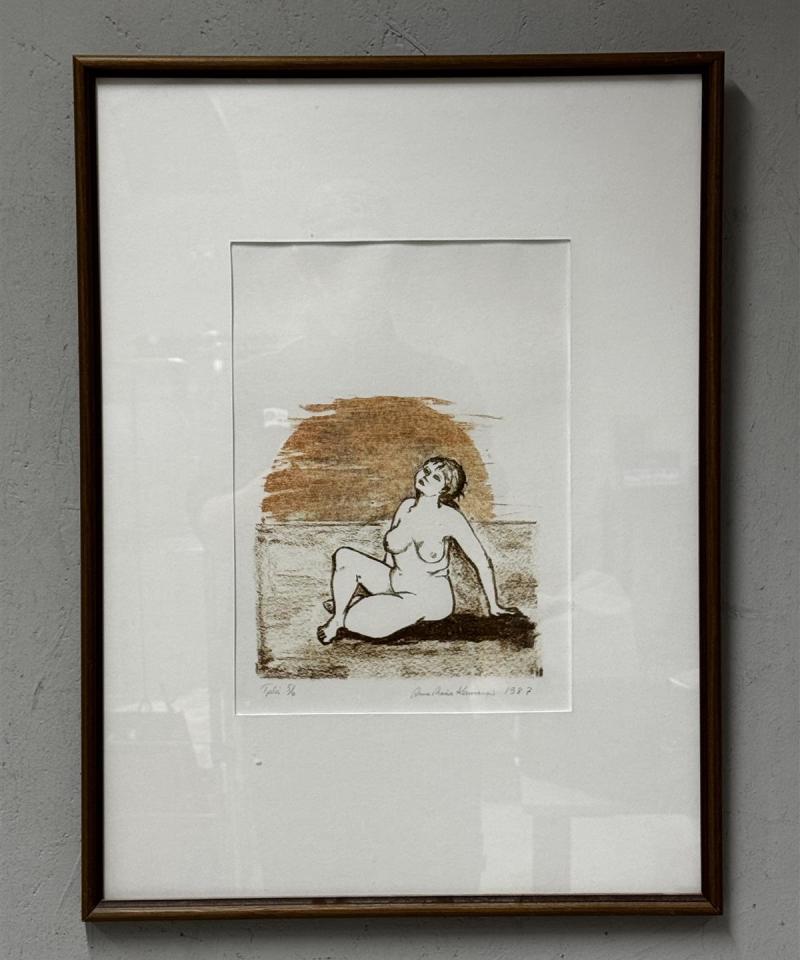 Taulu Litografia Anna Maria Kausanen 1987