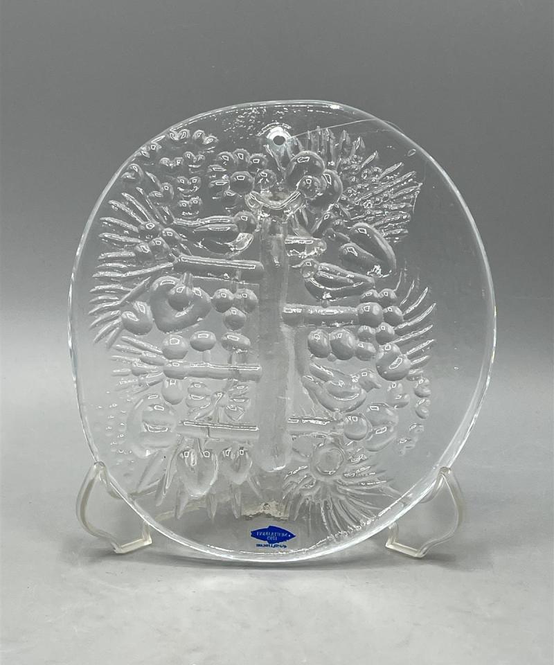 Nuutajärvi lasikoriste Ikkunakoriste