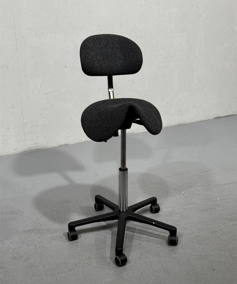 Stepsit satulatuoli, harmaa