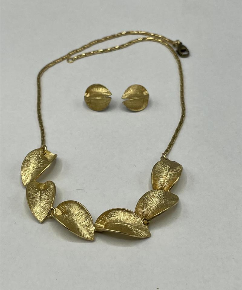 Kalevala koru Lumikukka kaulakoru + korvakorut