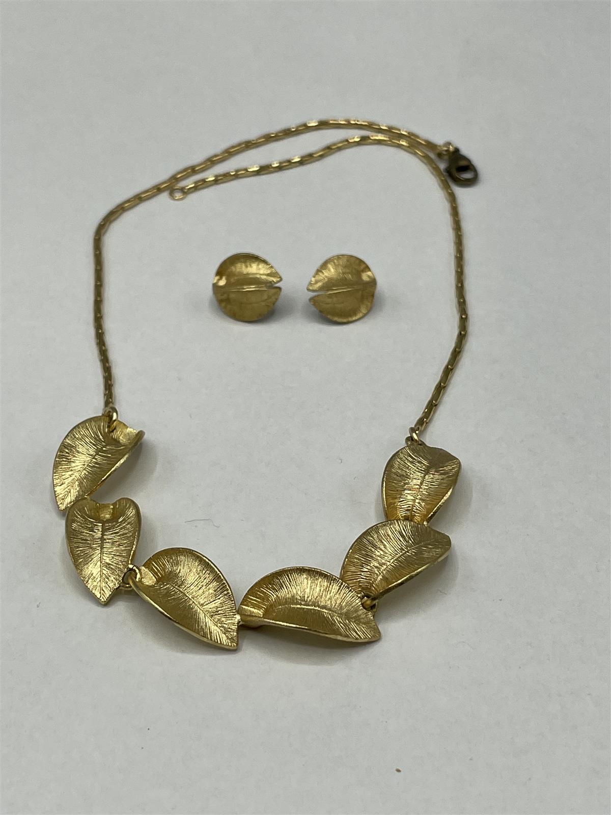 Kalevala koru Lumikukka kaulakoru + korvakorut