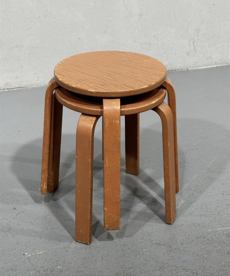 Jakkarat puu ruskea (2 kpl)