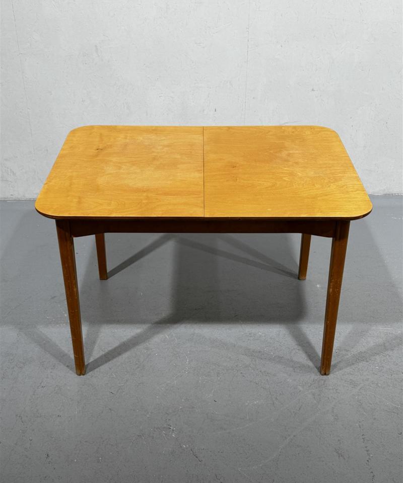 Vintage 60-luku ruokapöytä 114x85 jatkettava