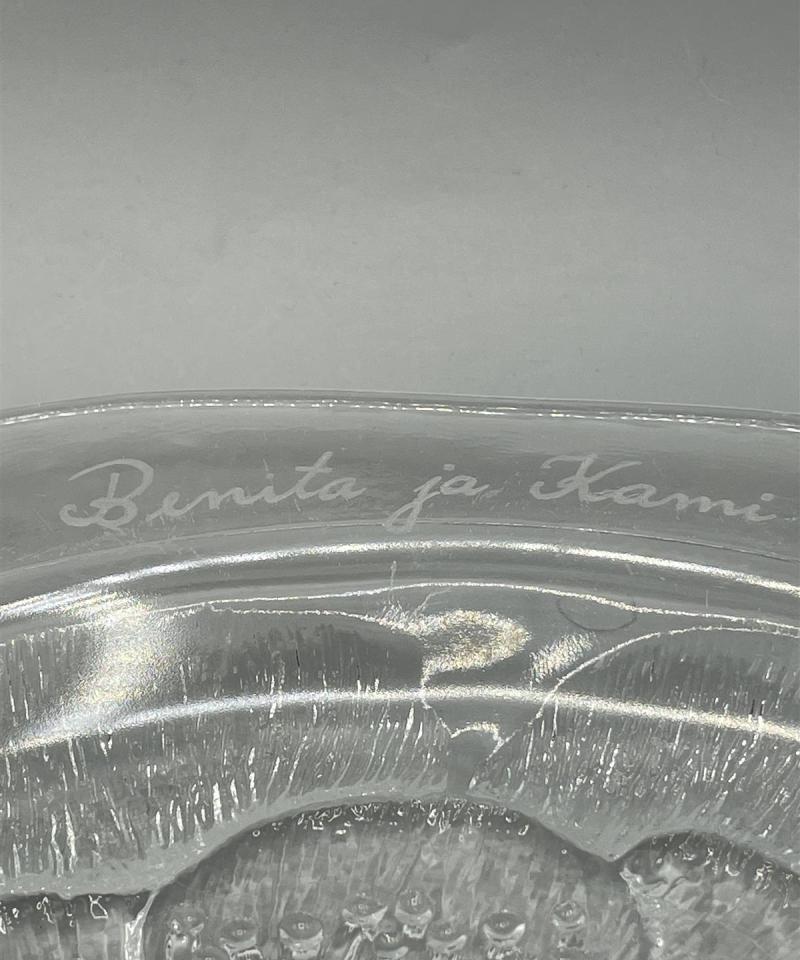 Nuutajärvi Pioni tarjoilulautanen 2kpl, Oiva Toikka