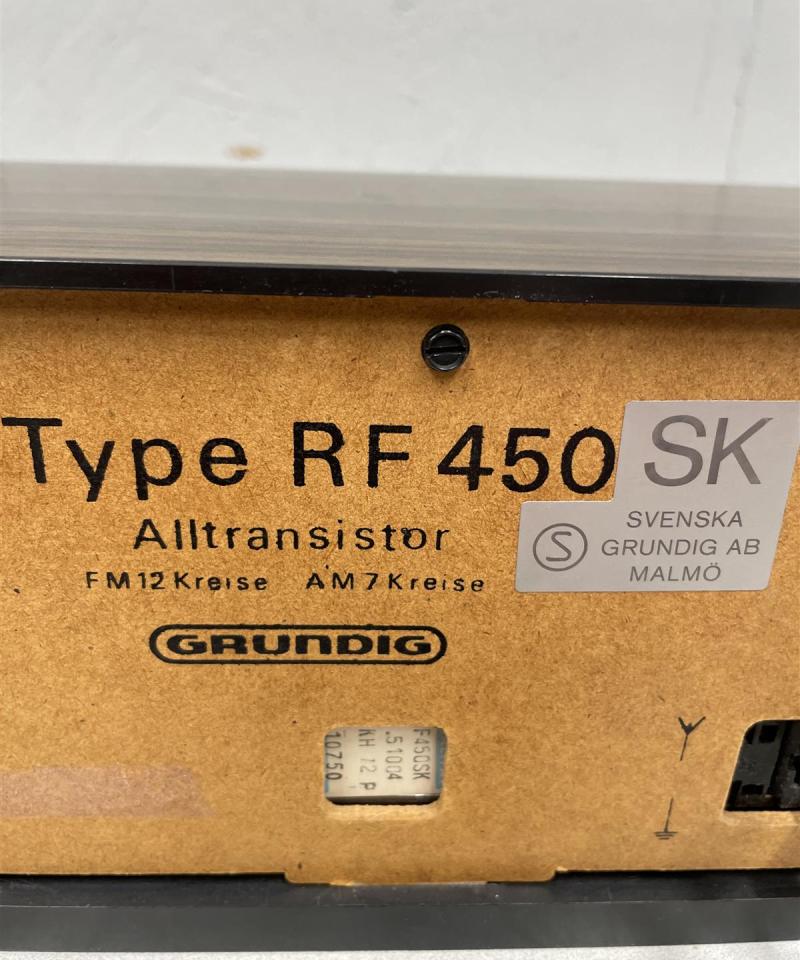 Grundig RF 450 radio