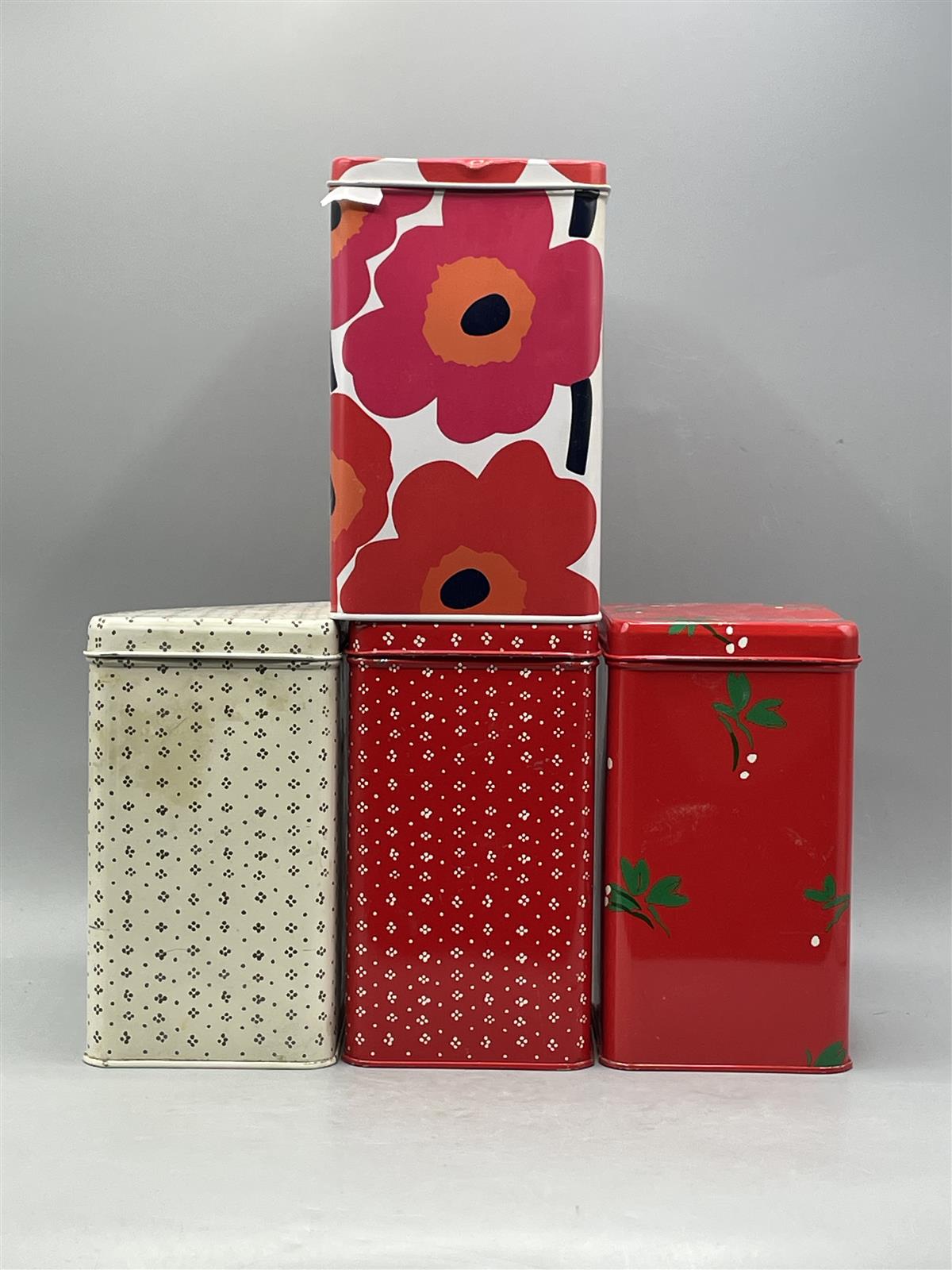 Marimekko peltipurkki setti 12-osaa