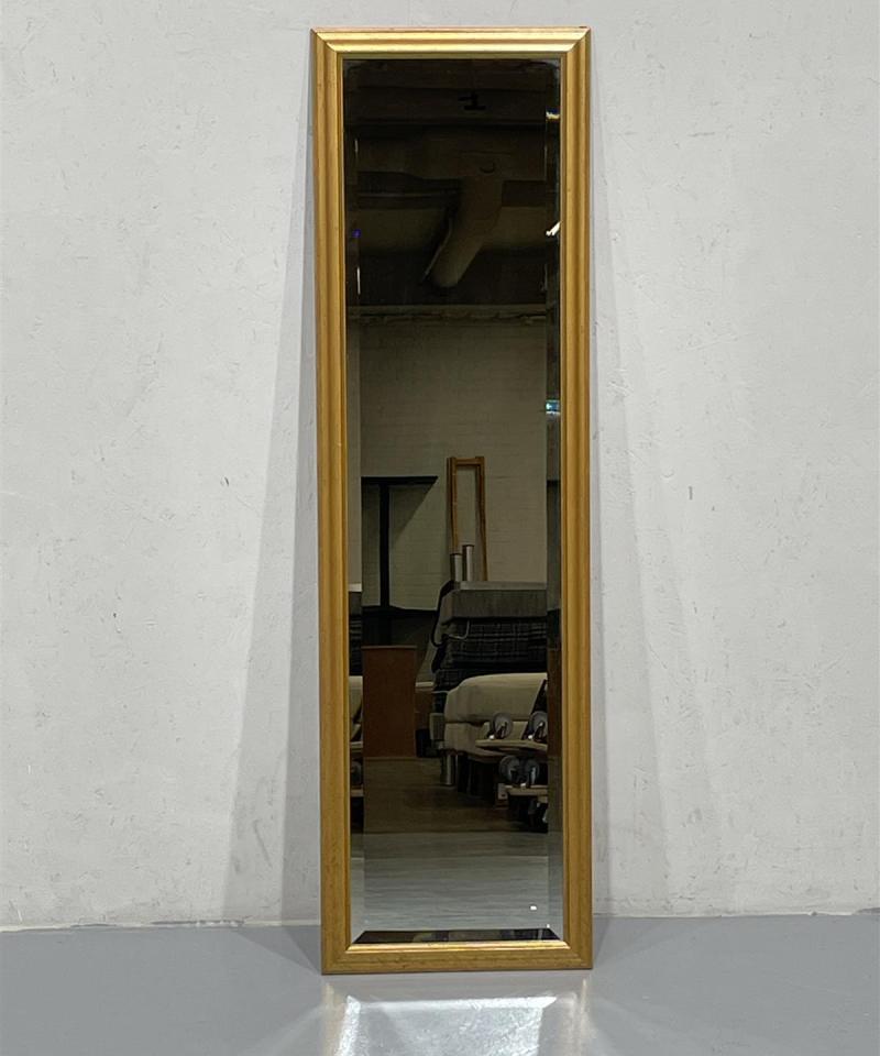 Peili kultakehys fasettihiottu 37x127cm