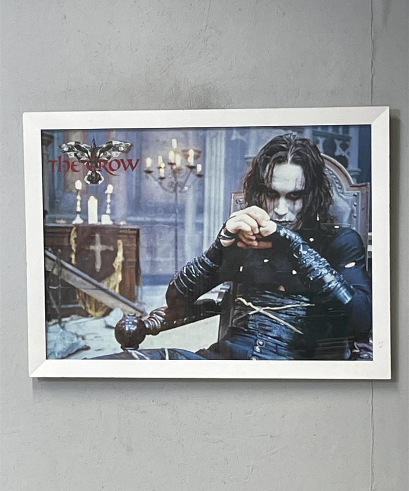 The Crow Brandon Lee kehystetty juliste
