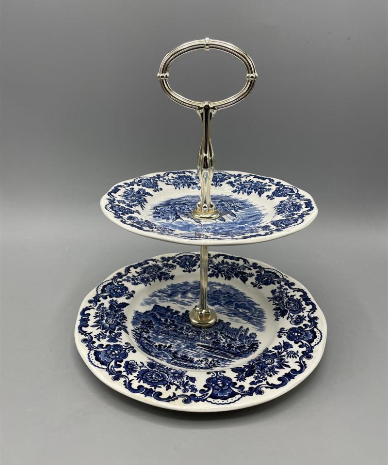Vintage Enoch Wedgwood Castle kerrostarjotin
